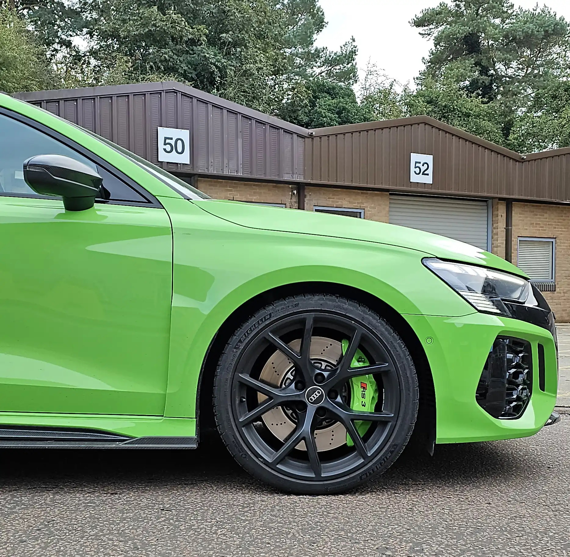 painted calipers